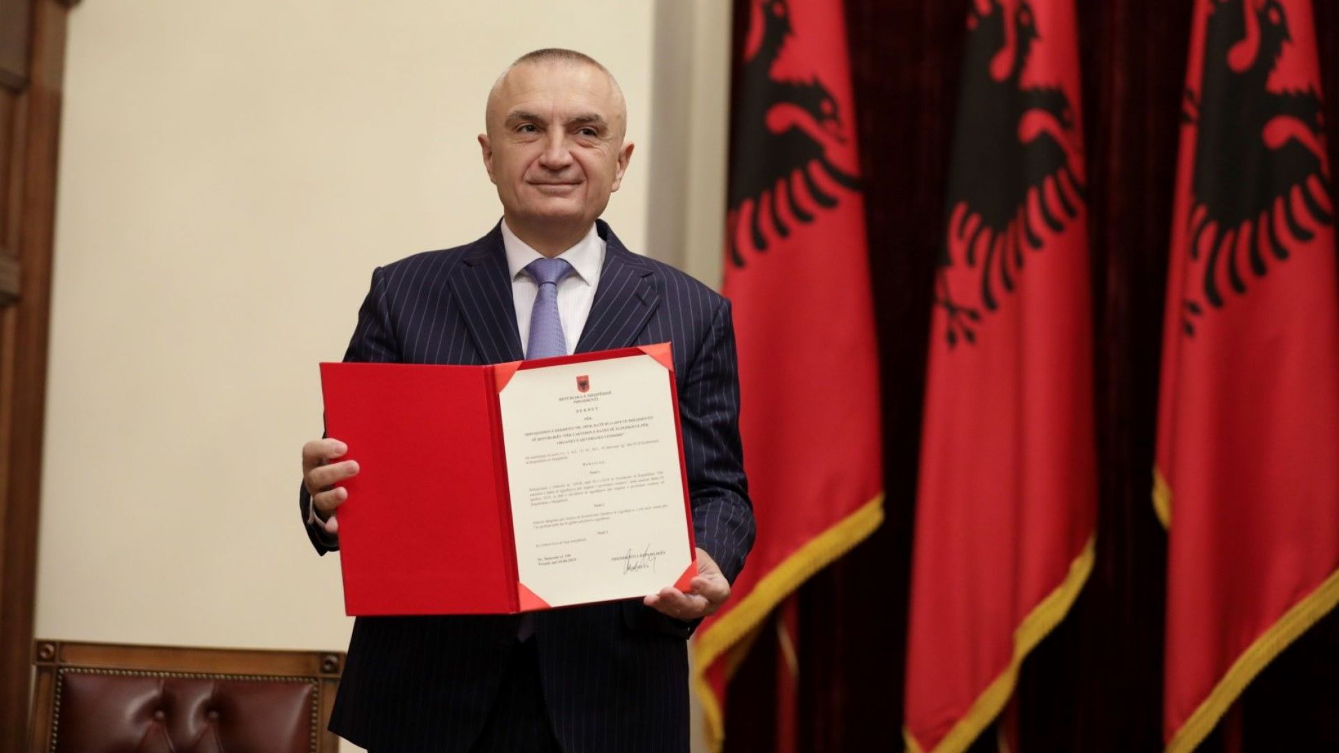  Илир Мета, президент на Албания 