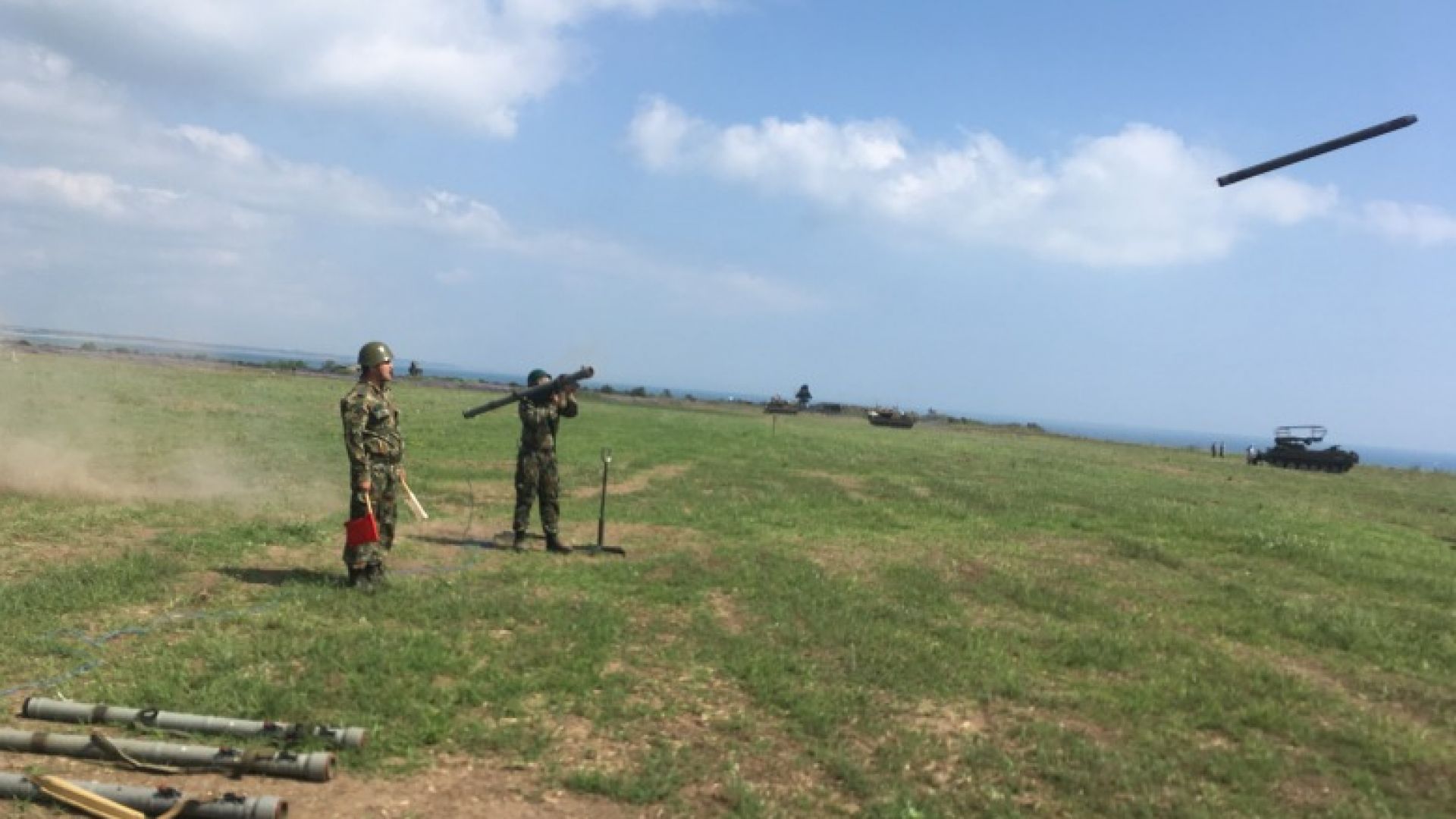 Започнаха бойните пускове на формированията за противовъздушна отбрана ПВО на