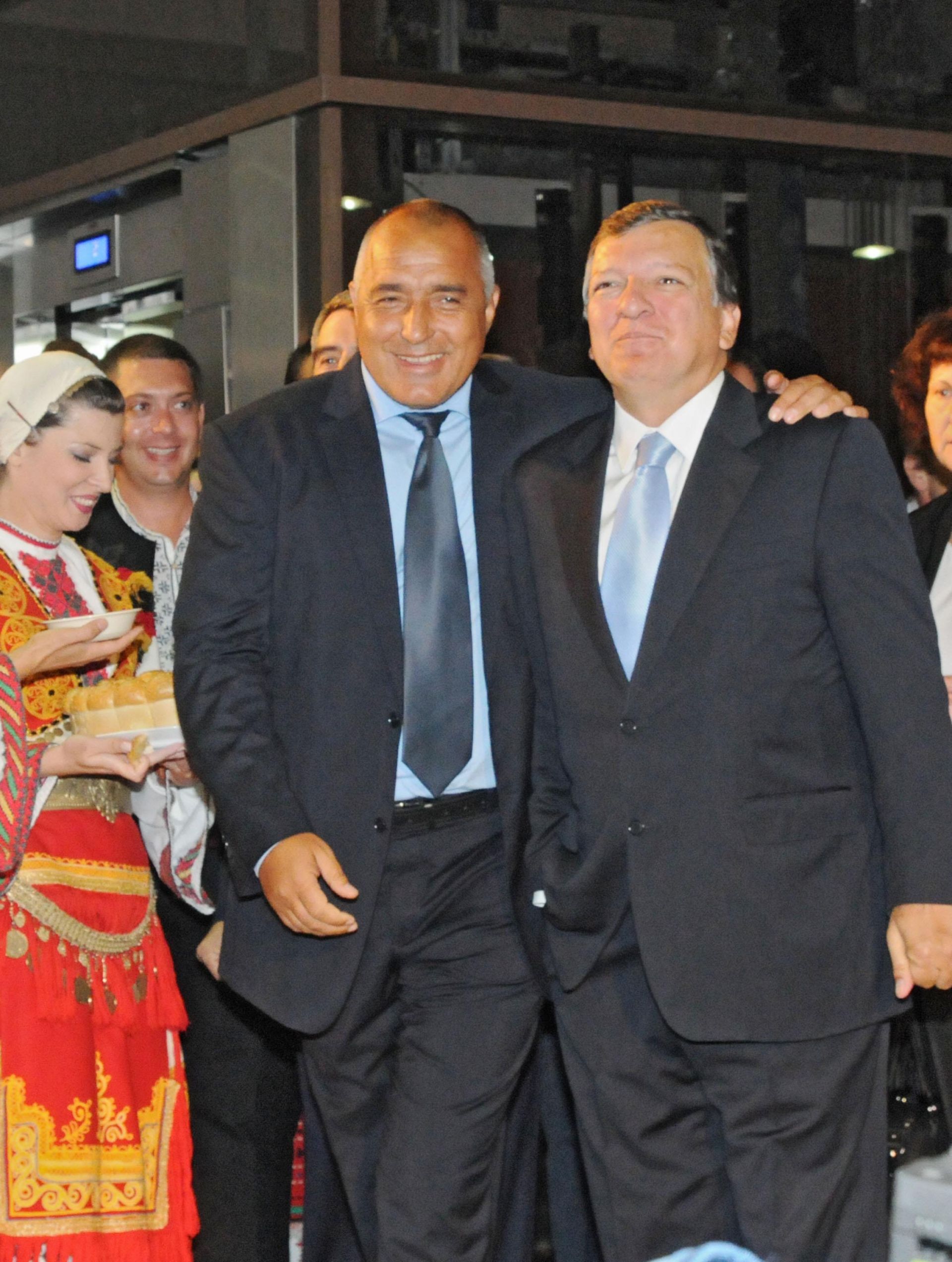 Борисов и Барозу през 2012 г.