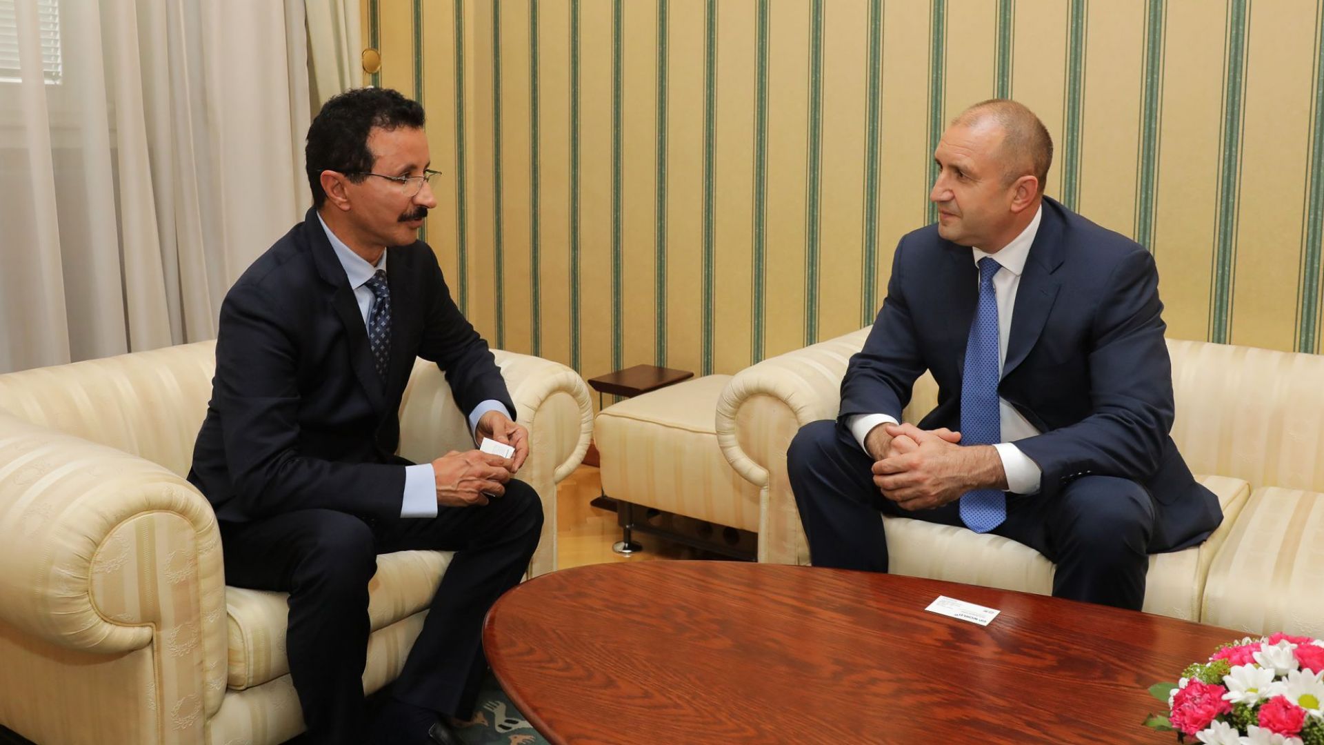 Държавният глава Румен Радев обсъди перспективите за утвърждаването на България