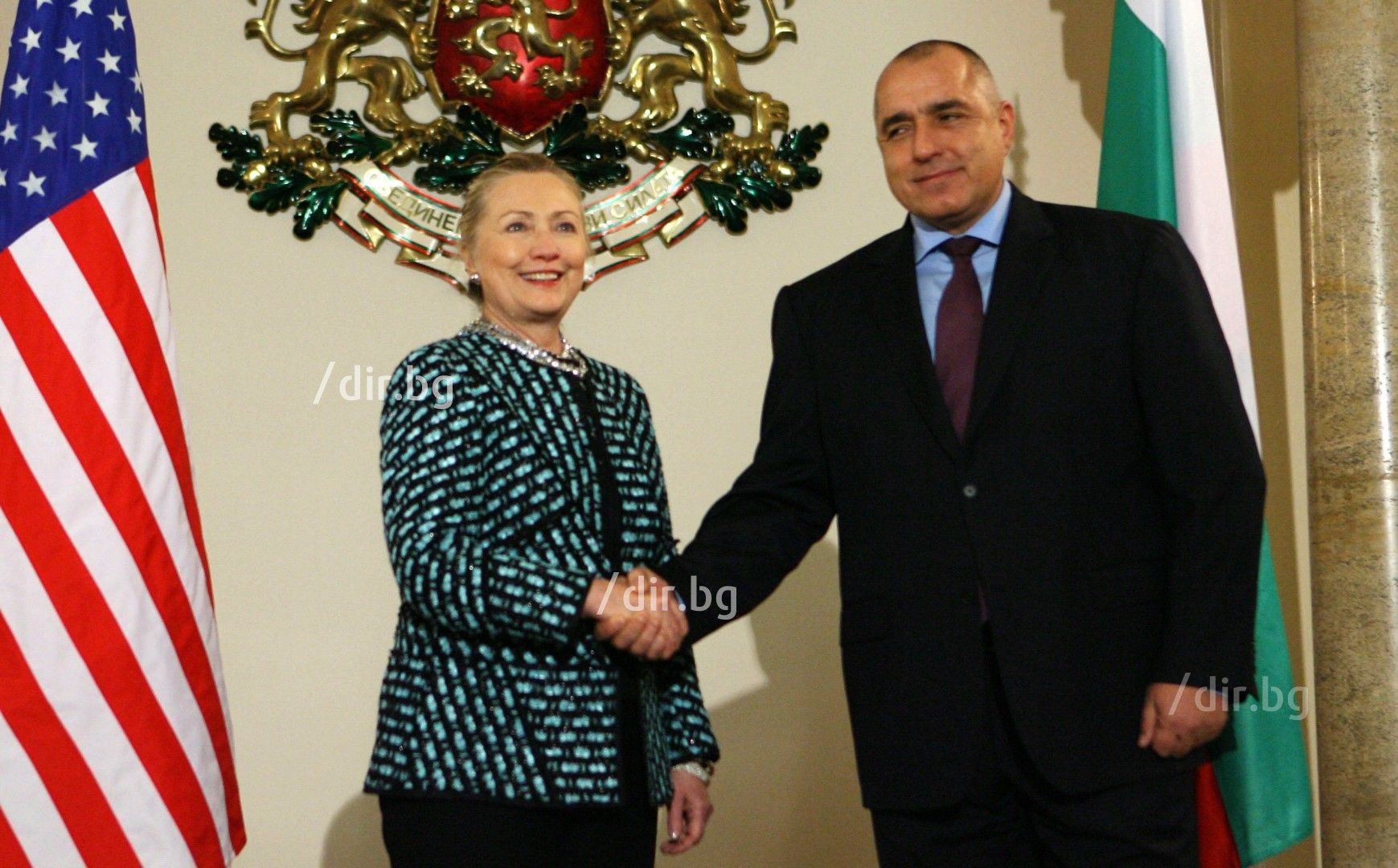 Хилари Клинтън е включила спомен от среща с Бойко Борисов в мемоарната си книга