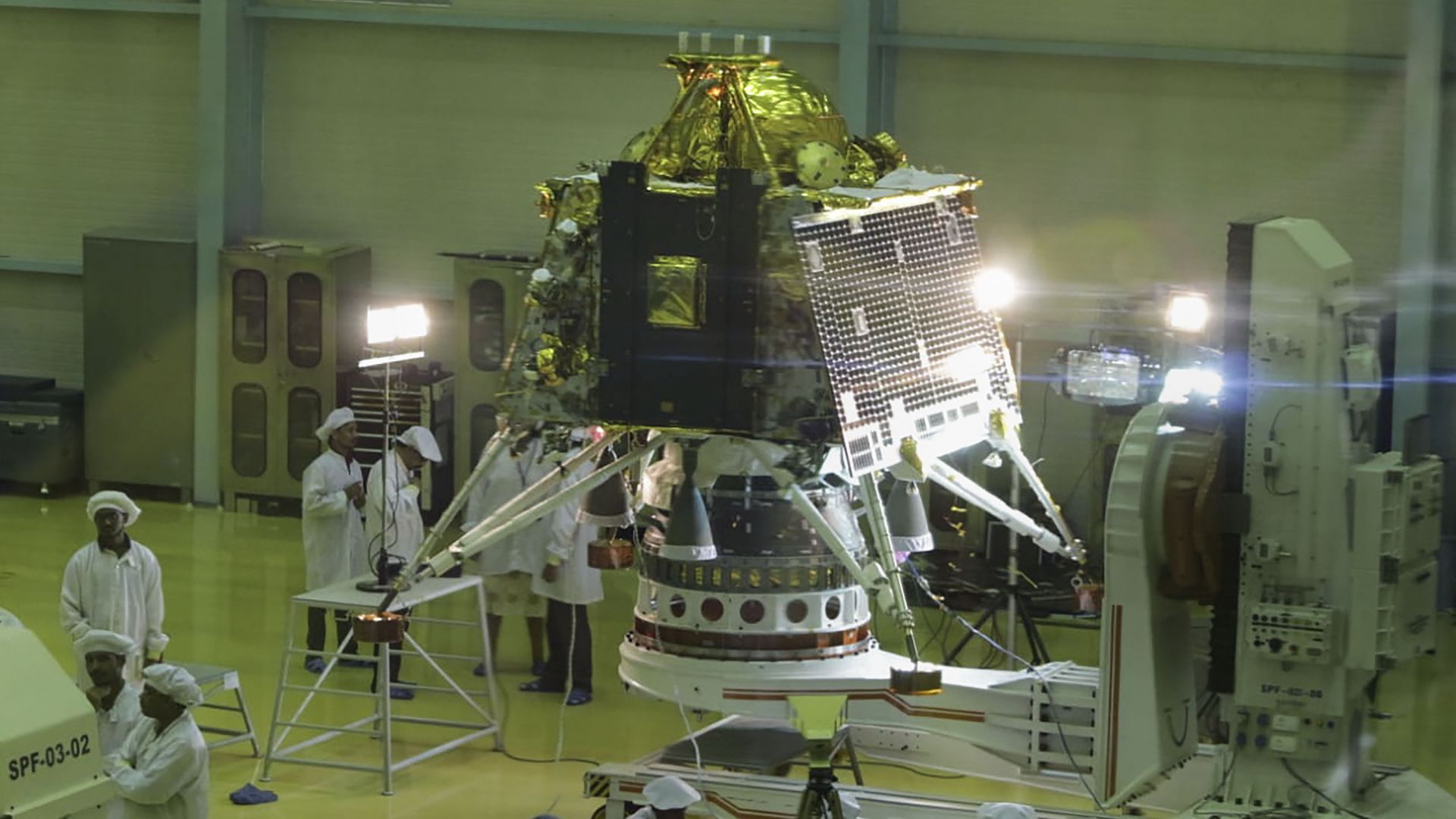 Космическият кораб Чандраян 2 беше изстрелян през юли 2019 г.