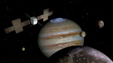 Космическата сонда "Джус", която е на мисия към Юпитер, записа магнитно поле 