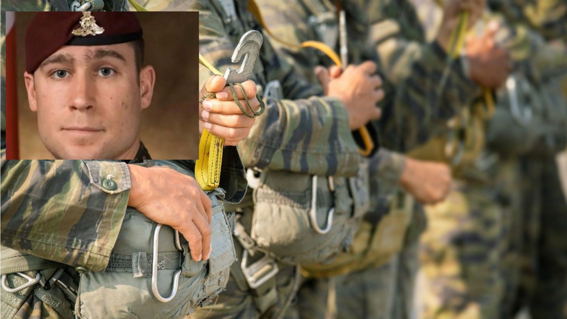 Парашутистът който загина по време на скок на многонационално учение