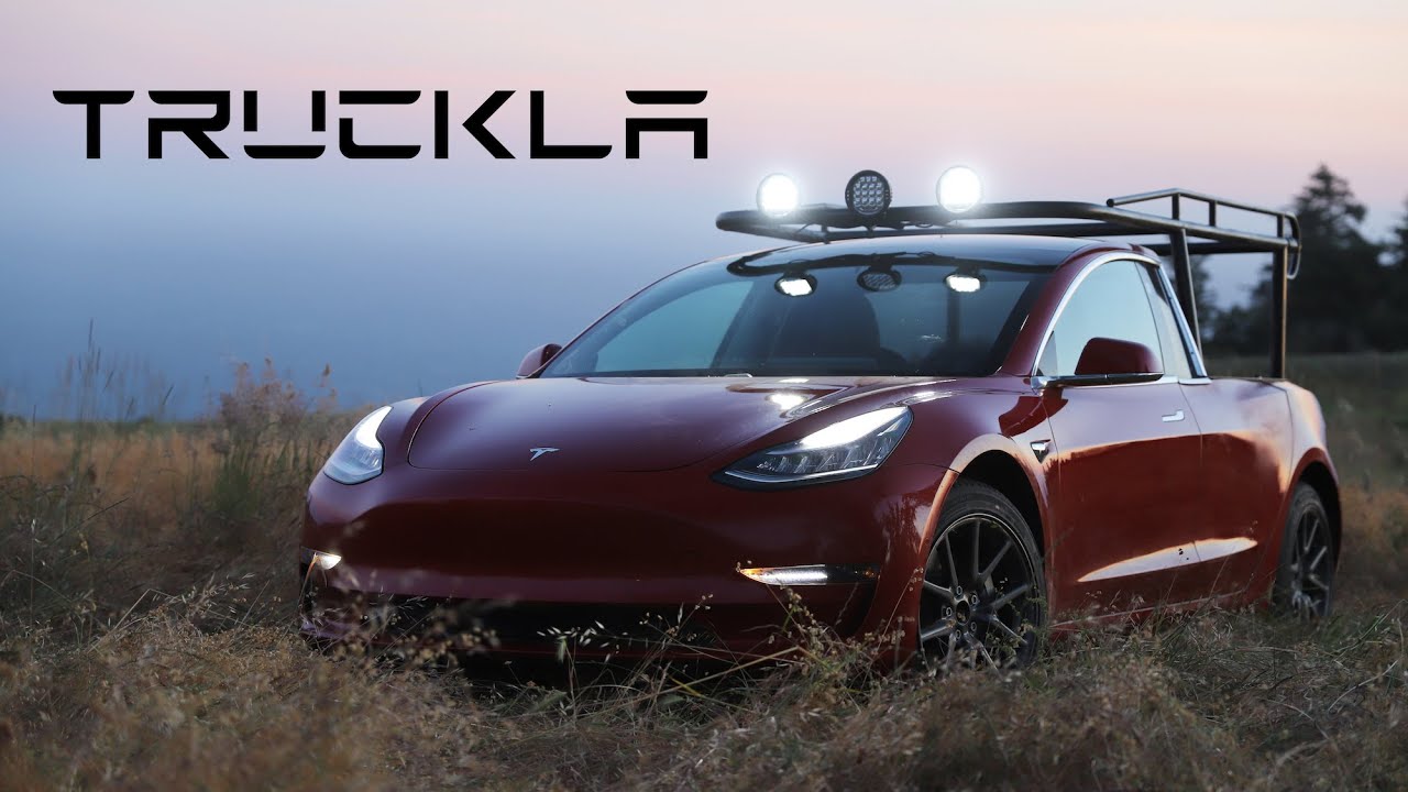 Превърнаха Tesla Model 3 в пикап