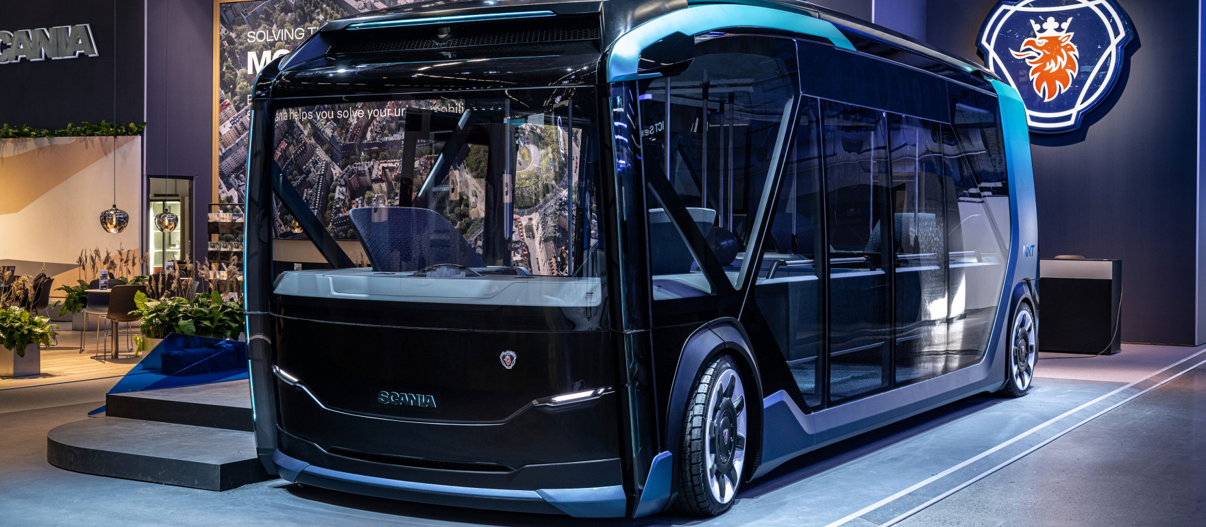 Scania показа безпилотна маршрутка