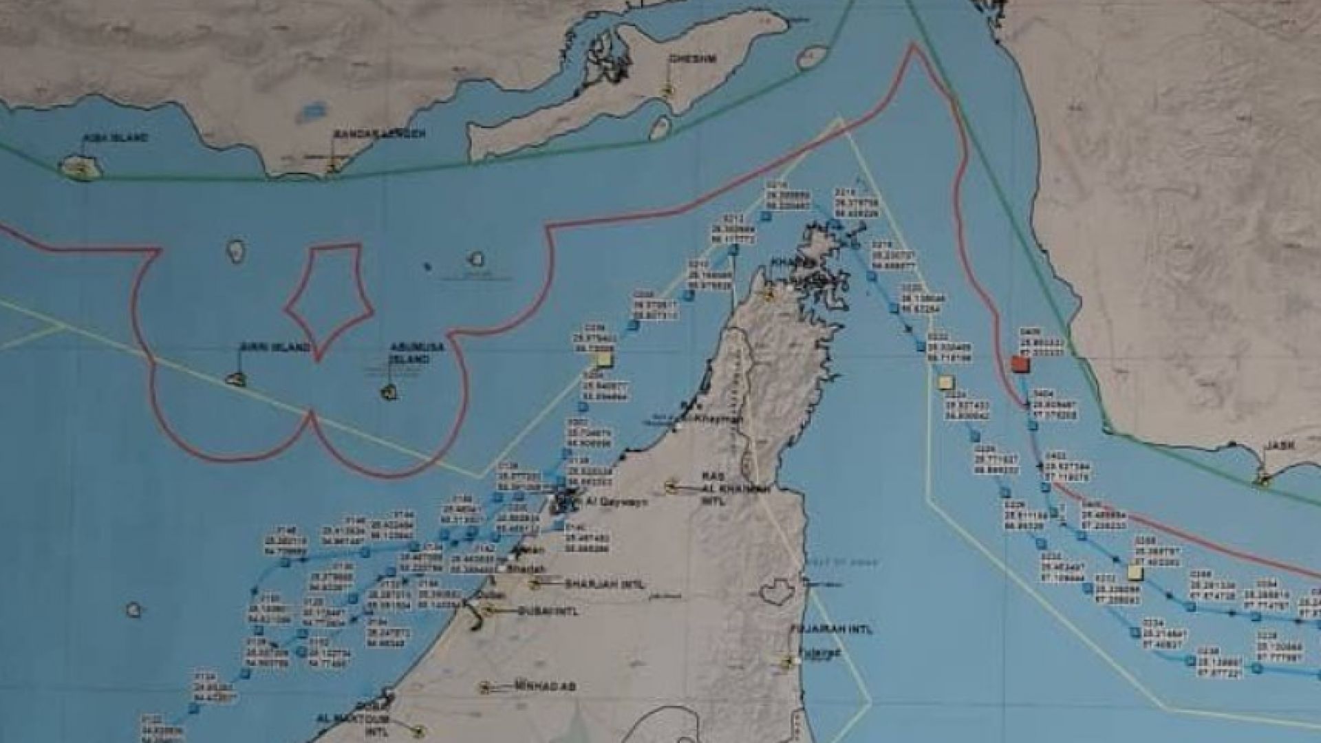 Иранският външен министър Мохамад Джавад Зариф пусна в Туитър карта