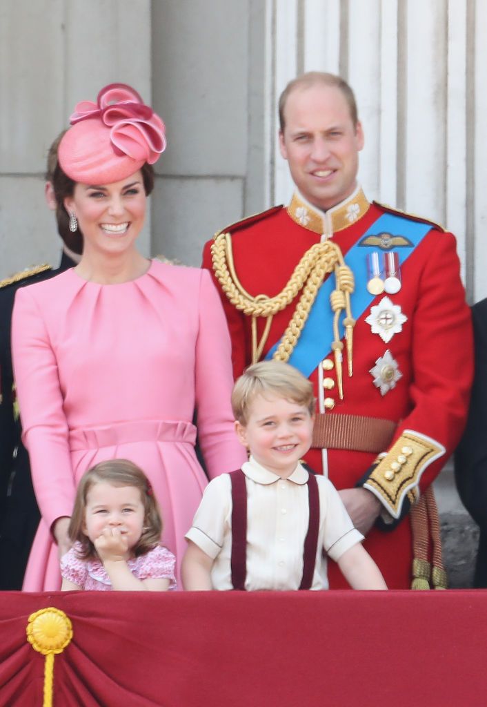 Кейт, принц Уилям, принц Джордж и принцеса Шарлот