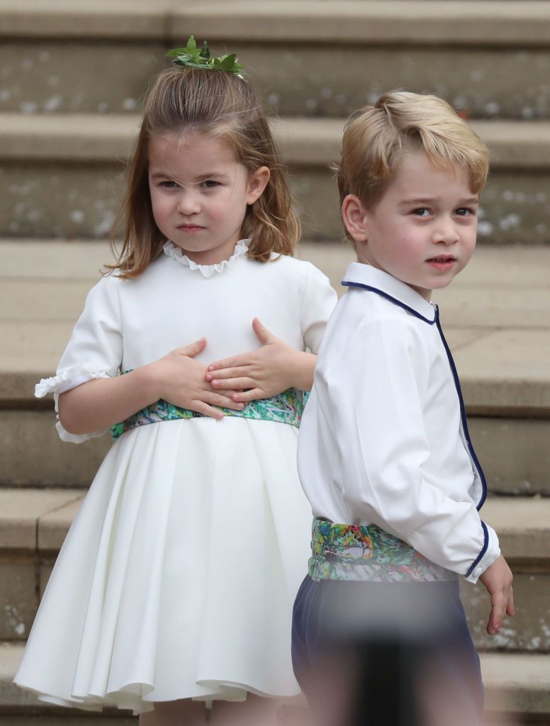 Принцеса Шарлот и принц Джордж