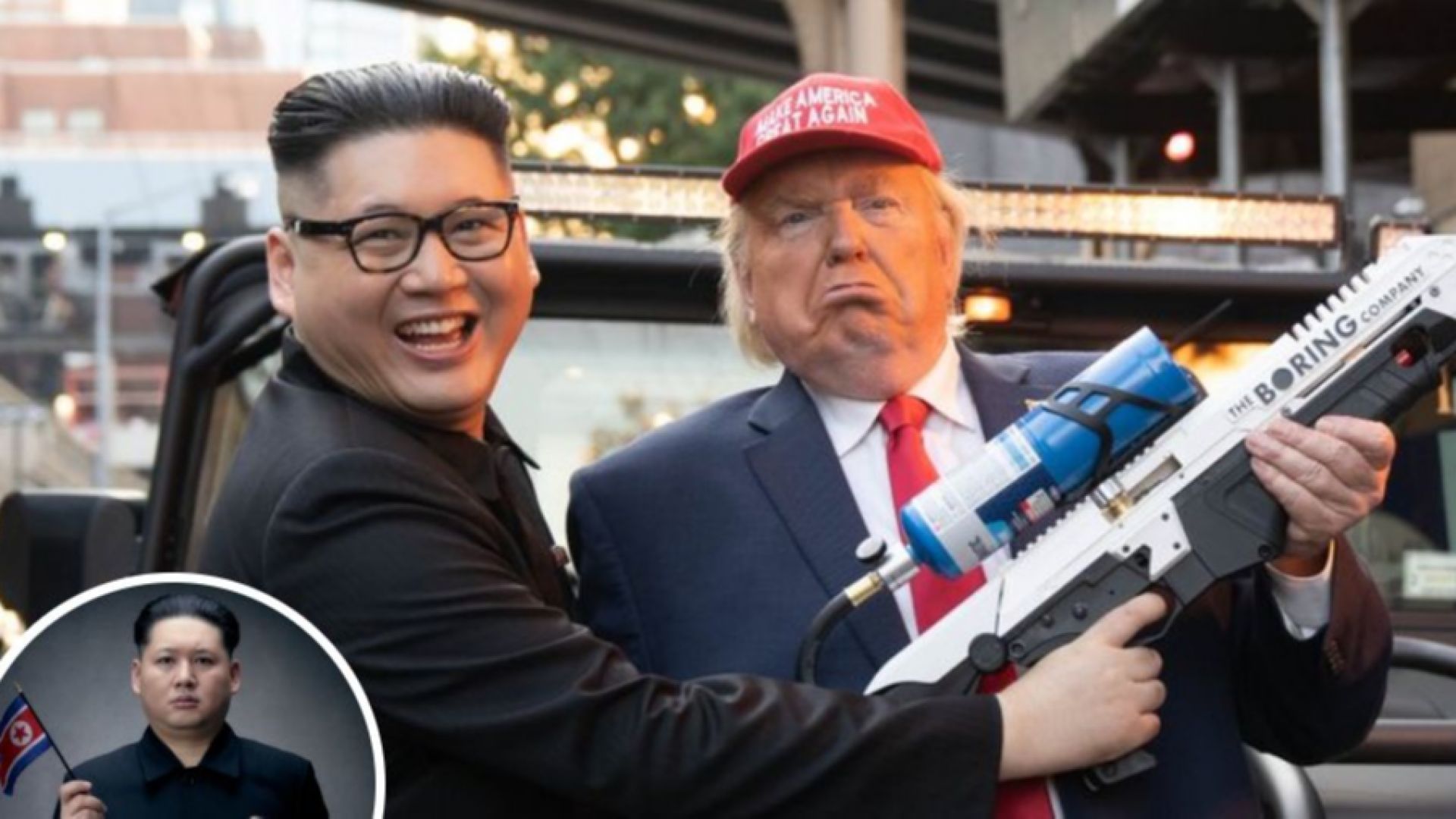 Двойниците на Тръмп и Ким вече са в Осака за срещата на Г-20