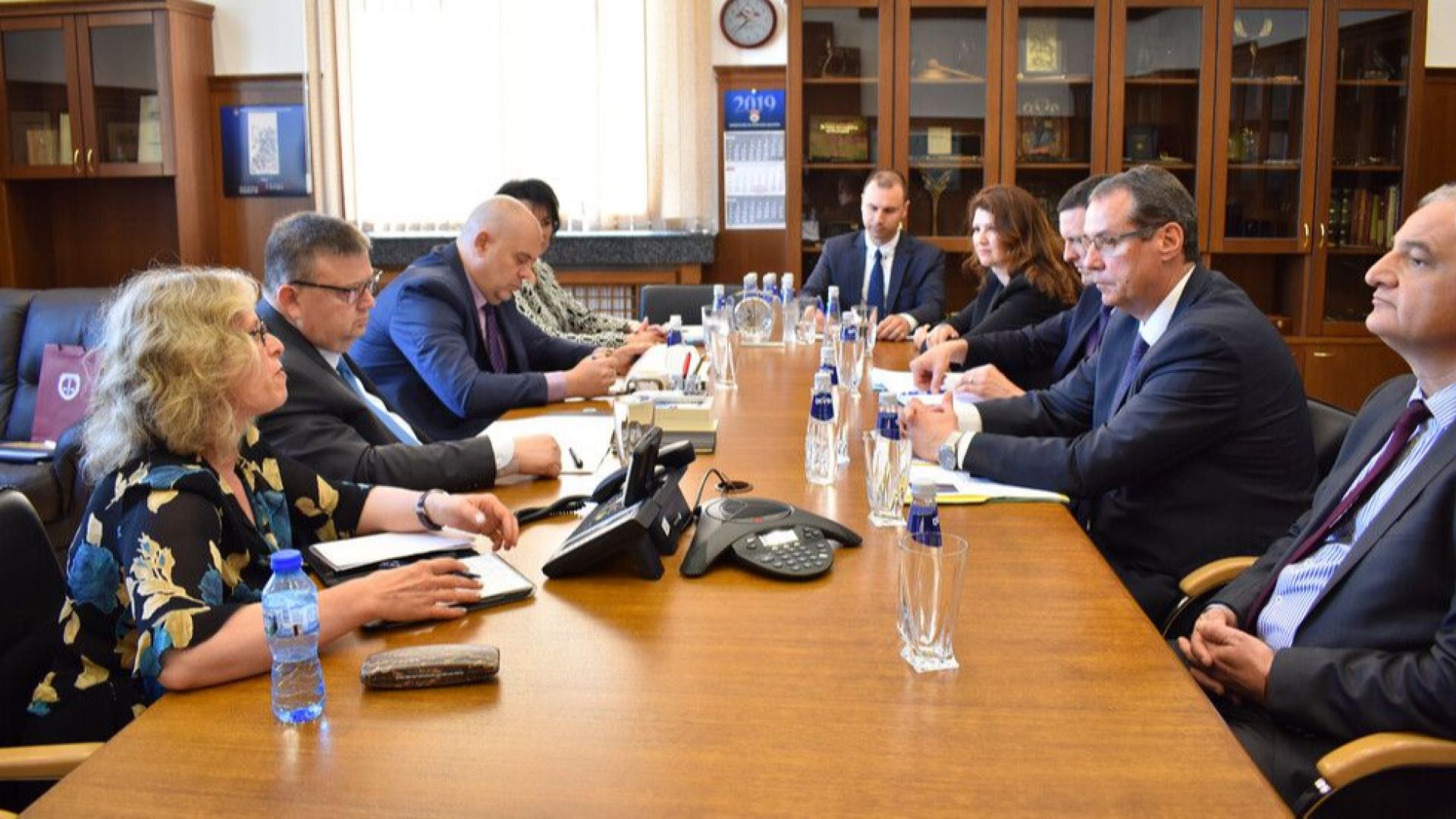 Главният прокурор Сотир Цацаров се срещна с генералния директор на