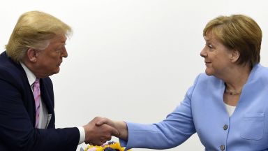 Тръмп засипа Меркел с комплименти, но отново я смъмри за "Северен поток 2"