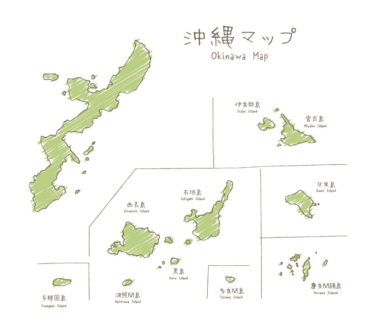 Карта на архипелага