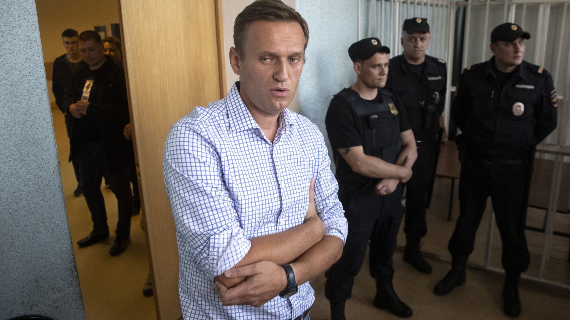 Съд в Москва осъди руския опозиционен лидер Алексей Навални на
