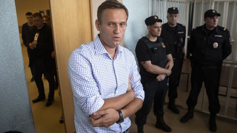 Руският опозиционер Алексей Навални, който бе приет тази сутрин по