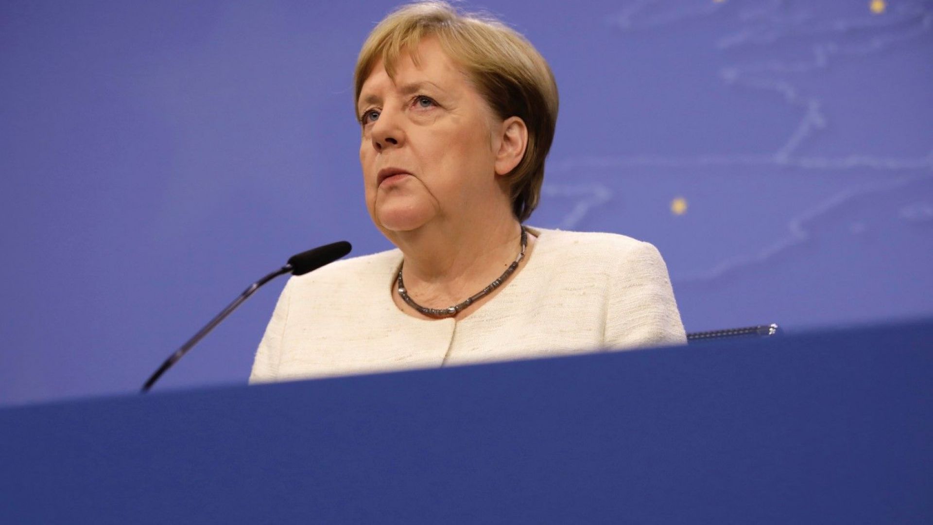 Германската канцлерка Ангела Меркел заяви днес че се е наложило
