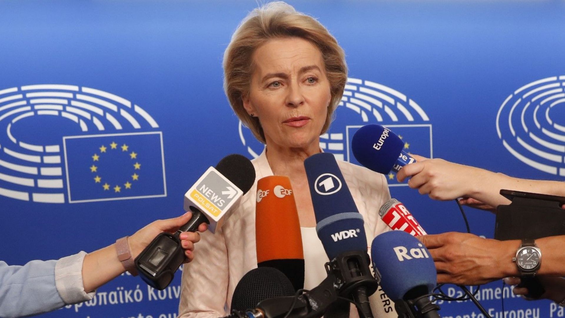 Урсула фон дер Лайен изрази надежда, че ЕП ще я утвърди на поста председател на ЕК