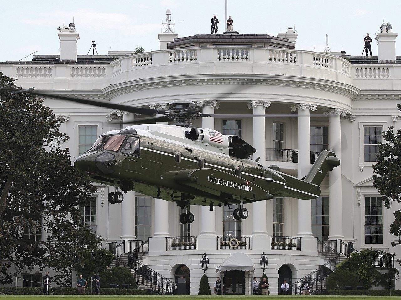 Новият президентски хеликоптер Sikorsky VH-92