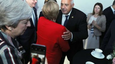 Министър председателят Бойко Борисов и канцлерът на Федерална Република Германия Ангела