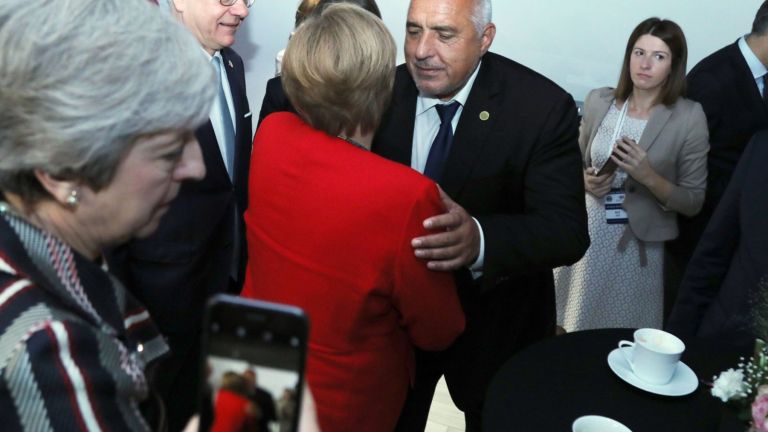 Министър-председателят Бойко Борисов и канцлерът на Федерална Република Германия Ангела