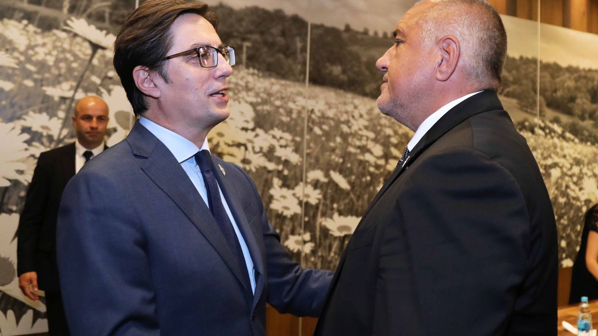 Премиерът Бойко Борисов разговаря с президента на Република Северна Македония