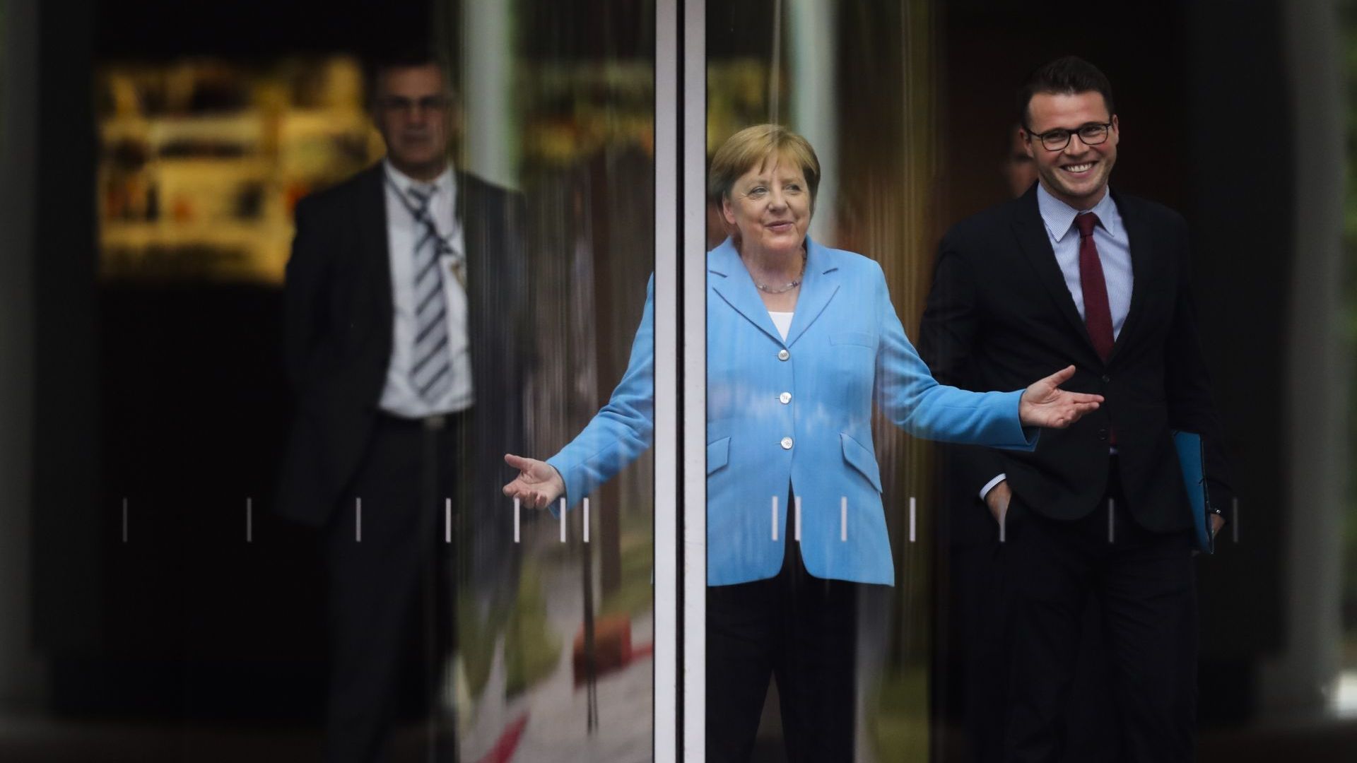Пристъпите на треперене на германския канцлер Ангела Меркел по време