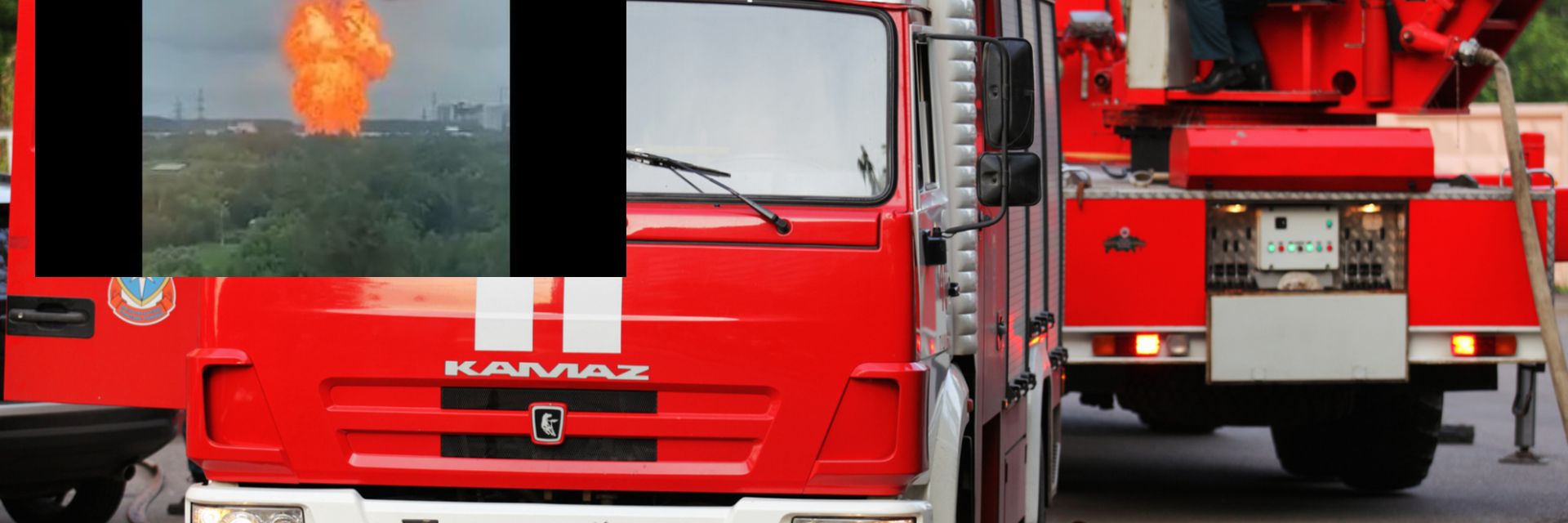 Огромен пожар избухна в руска ТЕЦ край Москва (видео)