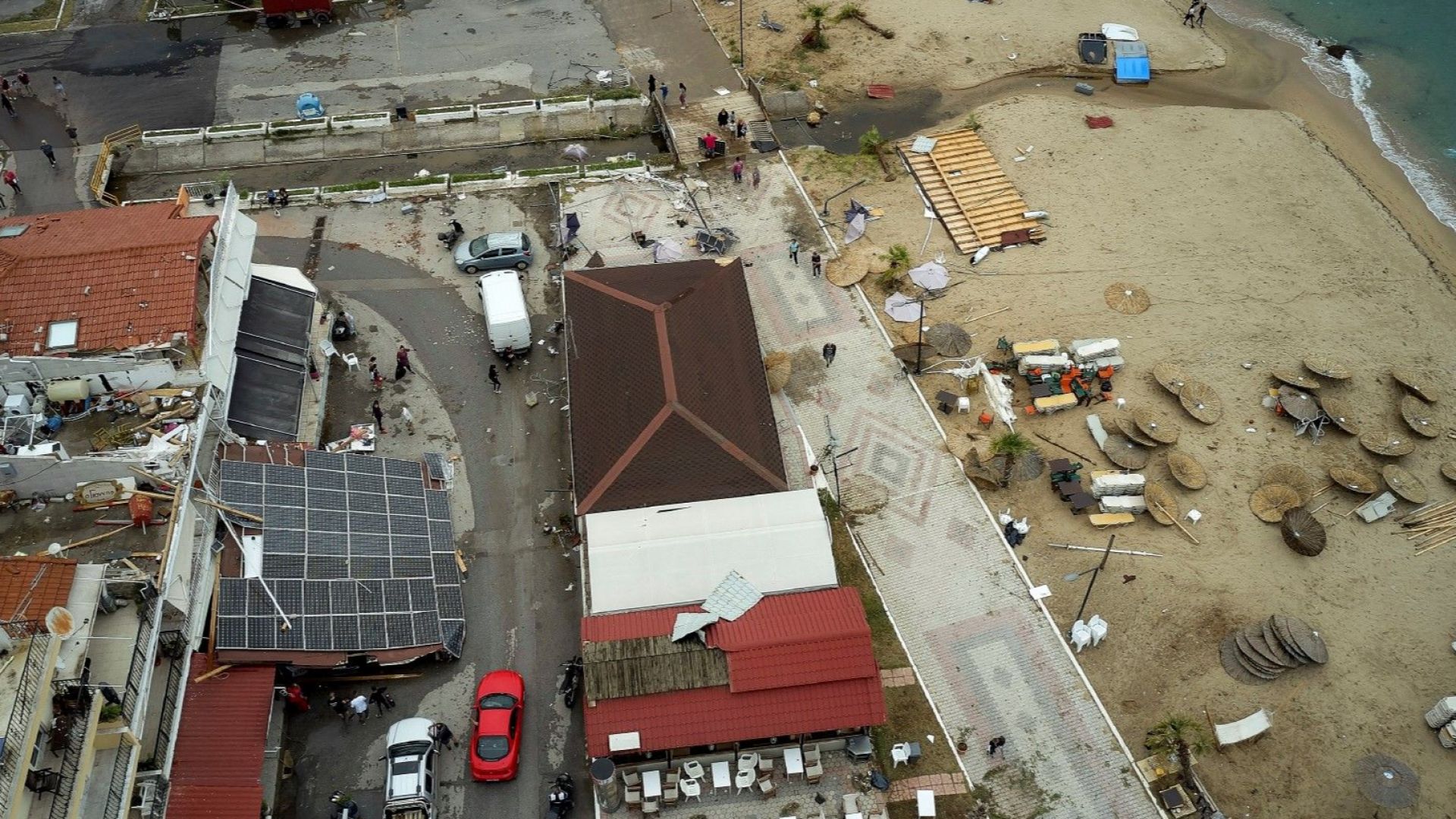 Жертвите на бурята разразила се внезапно на Халкидическия полуостров около