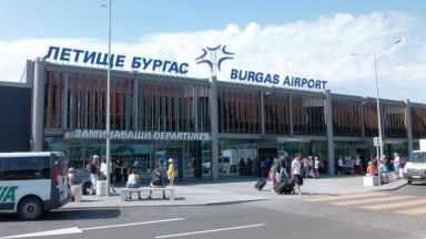 8,6 % спад на туристите на Летище Бургас през 2019
