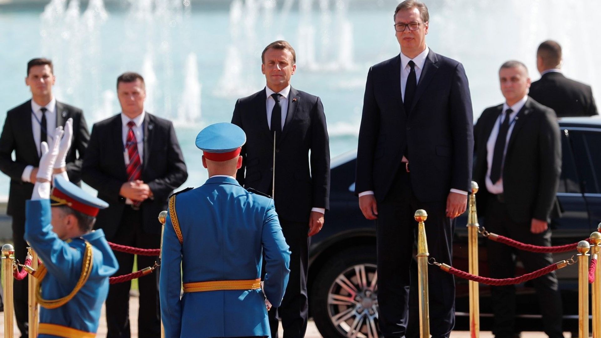 Президентът на Франция Еманюел Макрон каза днес че е дошъл