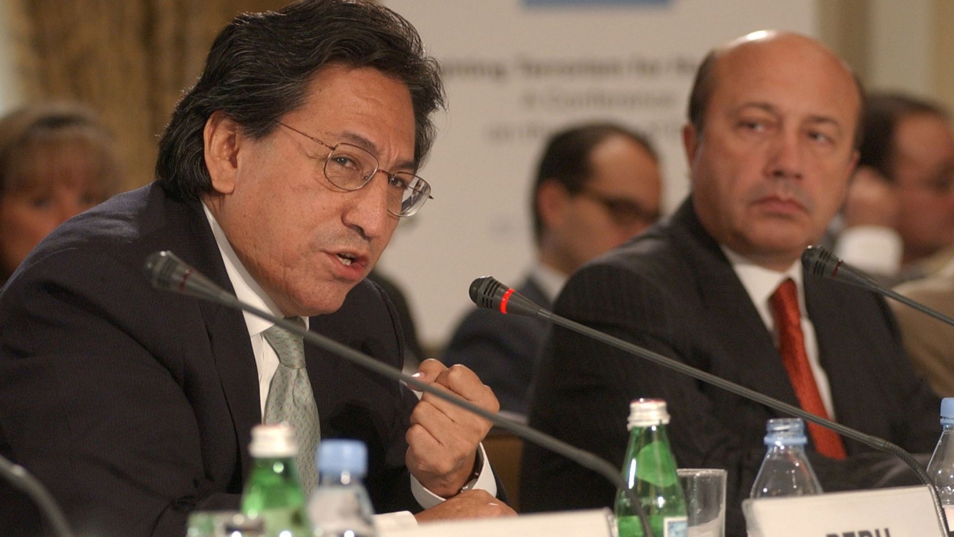 Президентът на Перу за периода 2001 2006 Алехандро Толедо е арестуван по