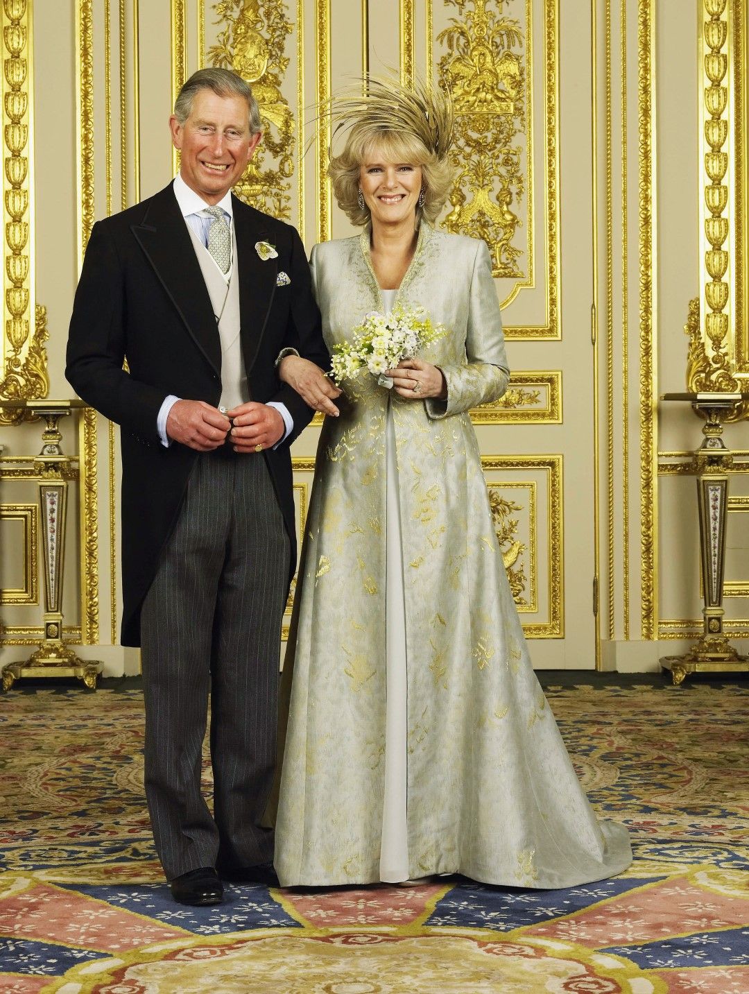 Принц Чарлз и Камила Паркър на сватбата им
