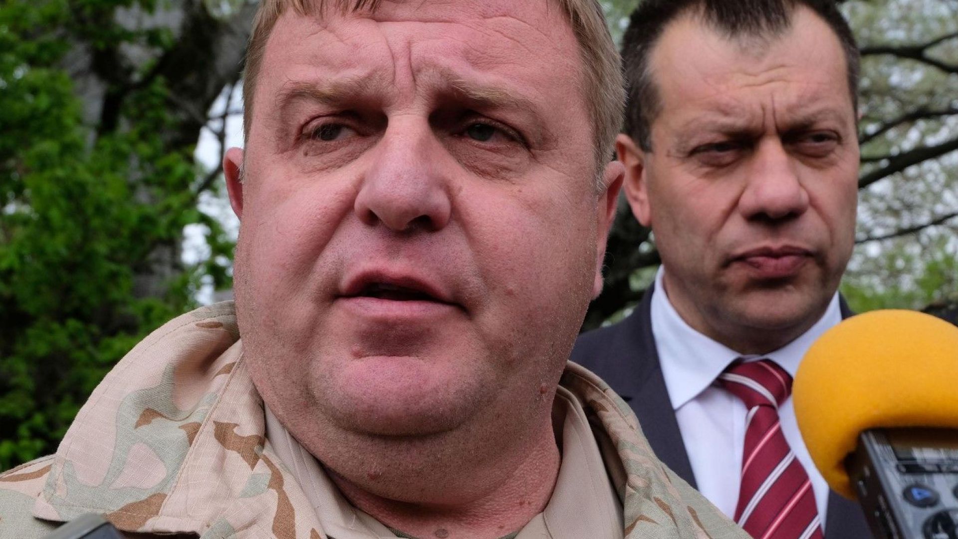 Директорът на службата Военна информация бригаден генерал Пламен Ангелов е