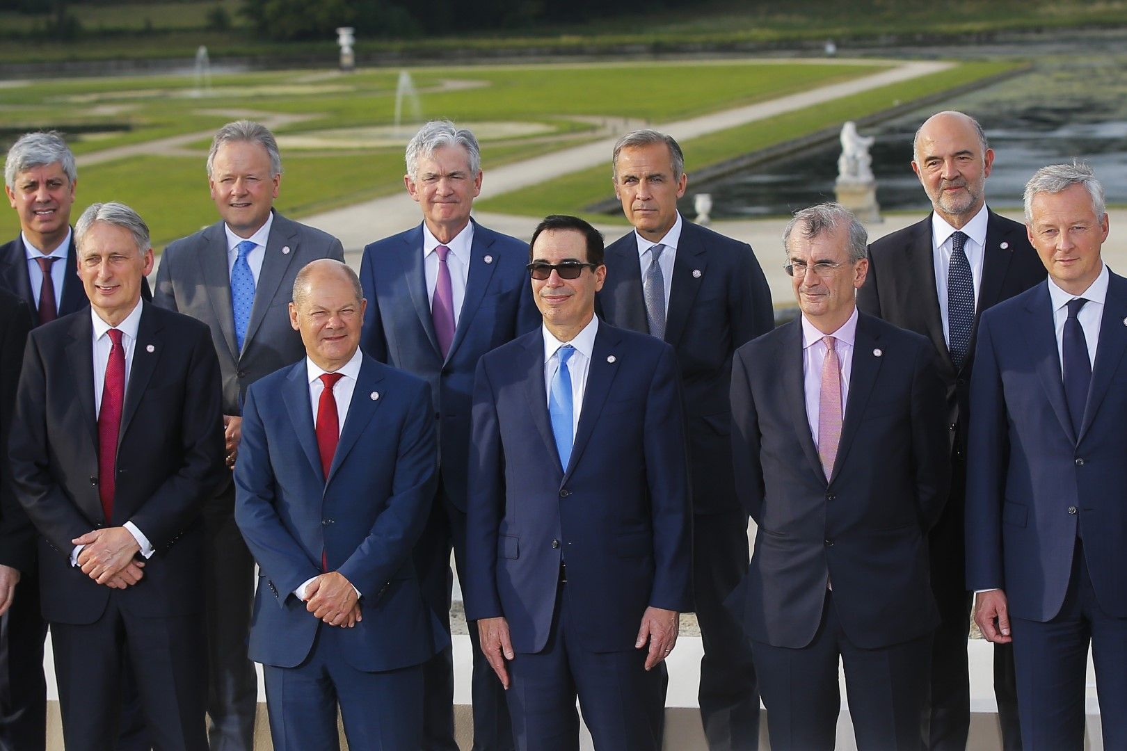 Министрите на финансите от Г-7 на среща миналата година