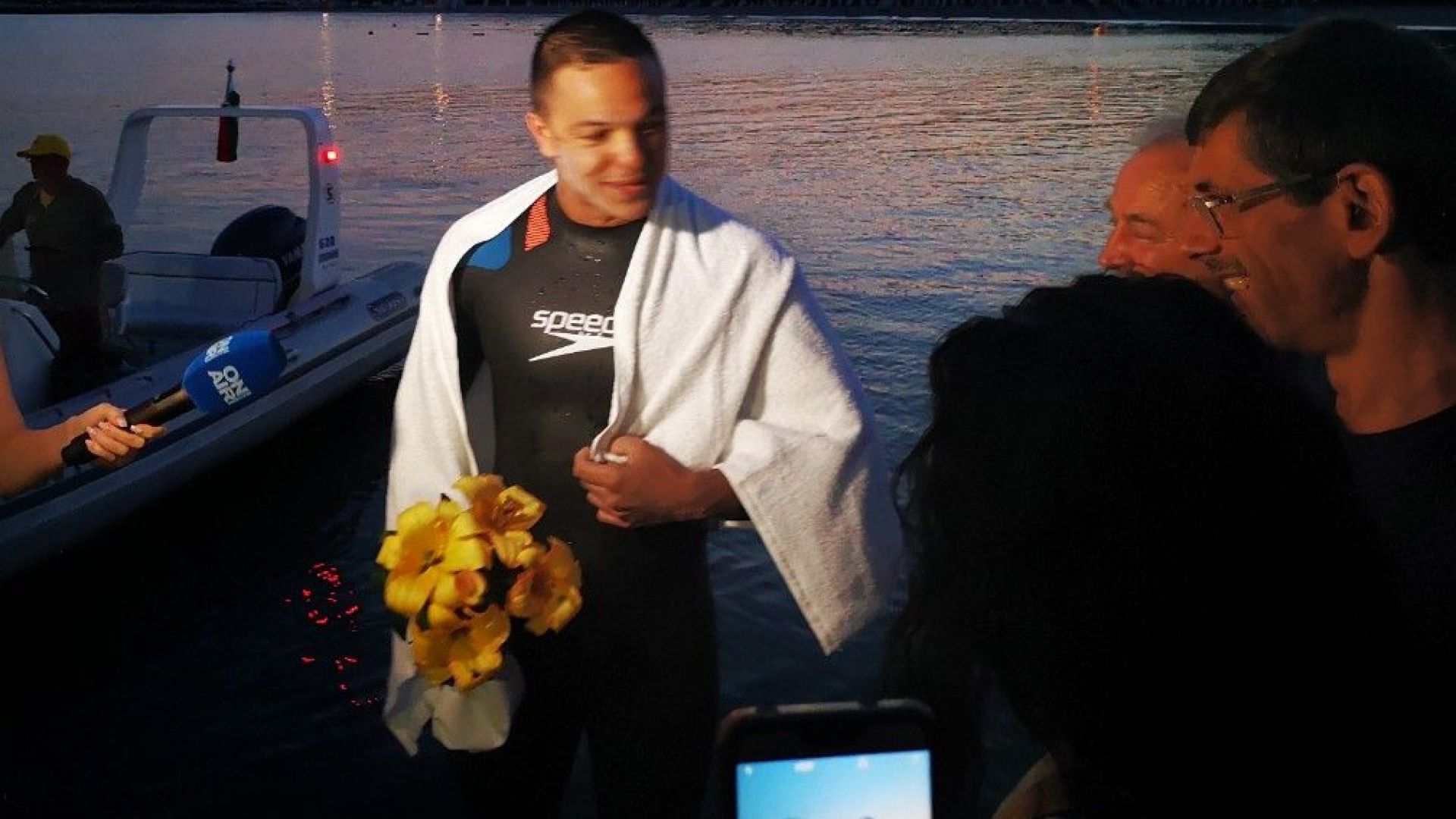 31 годишният плувец от Бургас Цанко Цанев постигна исторически рекорд след