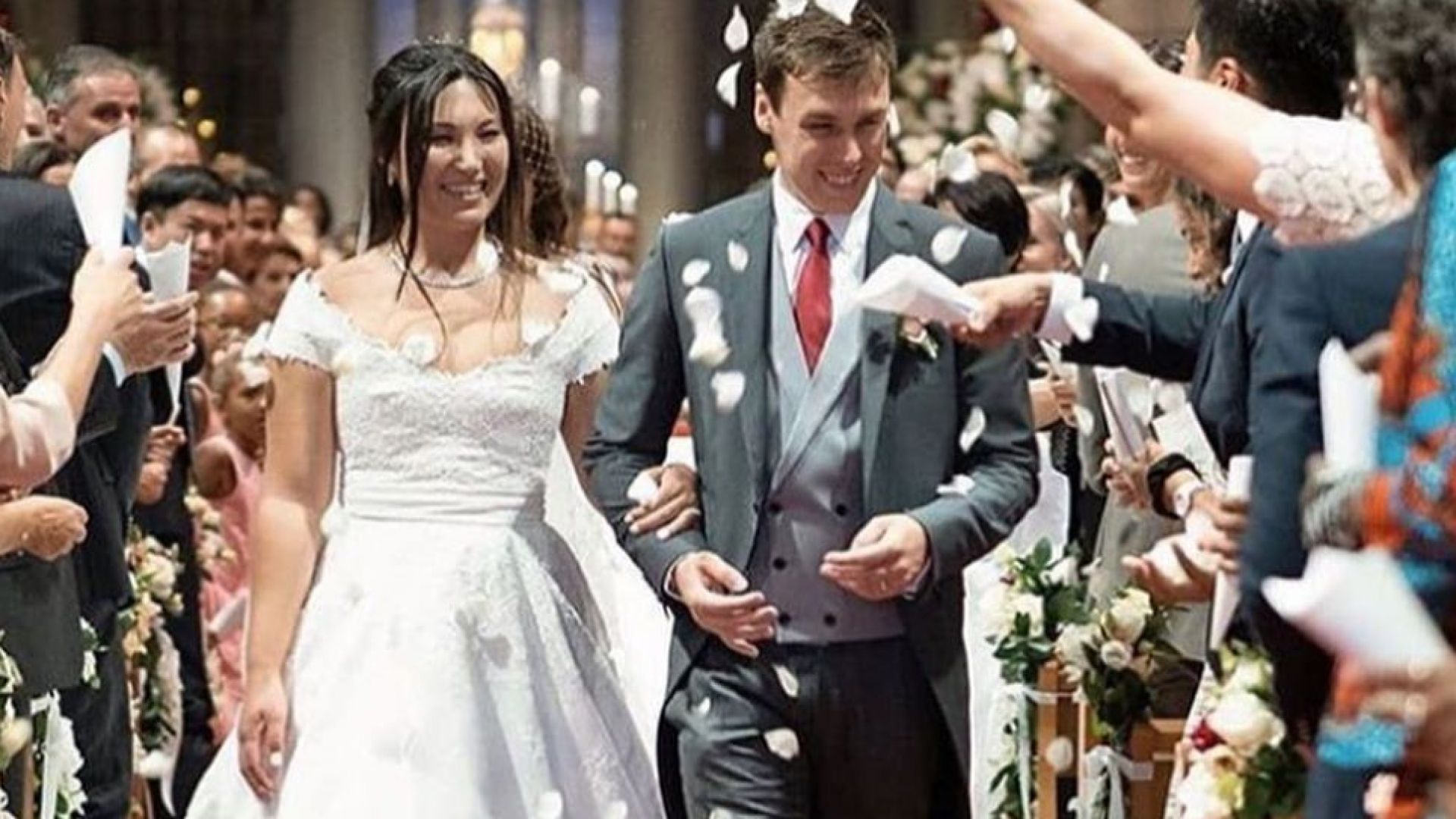 Внукът на Грейс Кели се ожени на пищна церемония