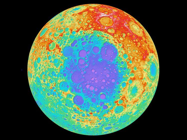 Южният полюс на Луната