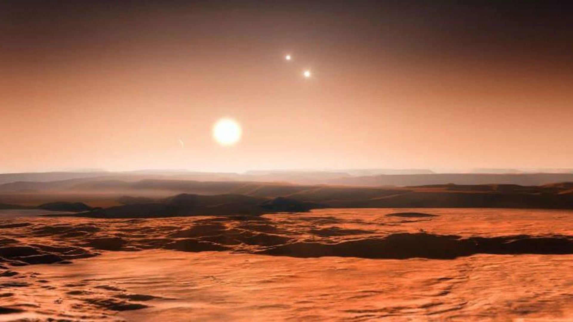 НАСА: Има планета, на която може да гледате троен залез