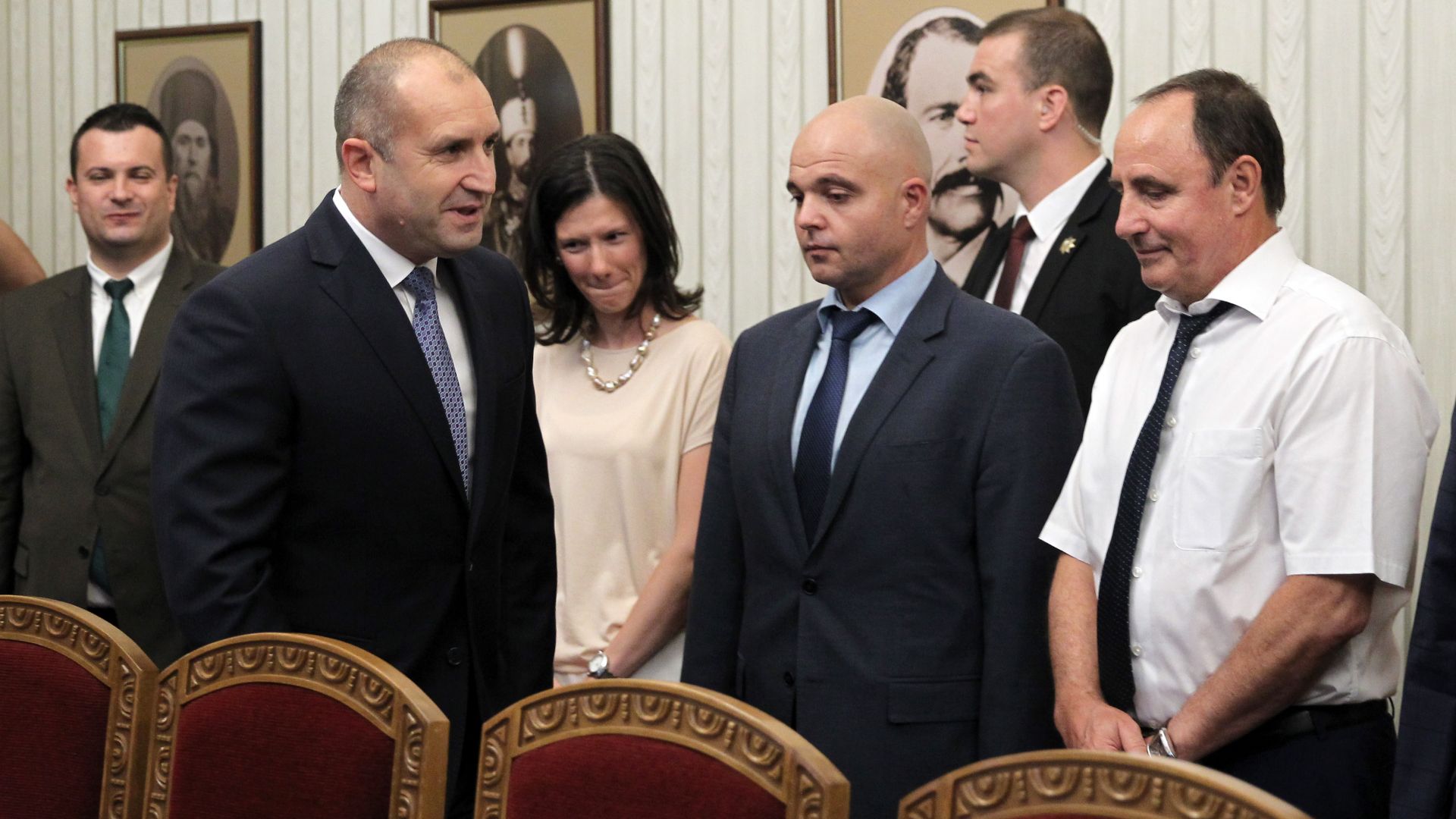 Президентът Румен Радев се срещна днес по своя инициатива с