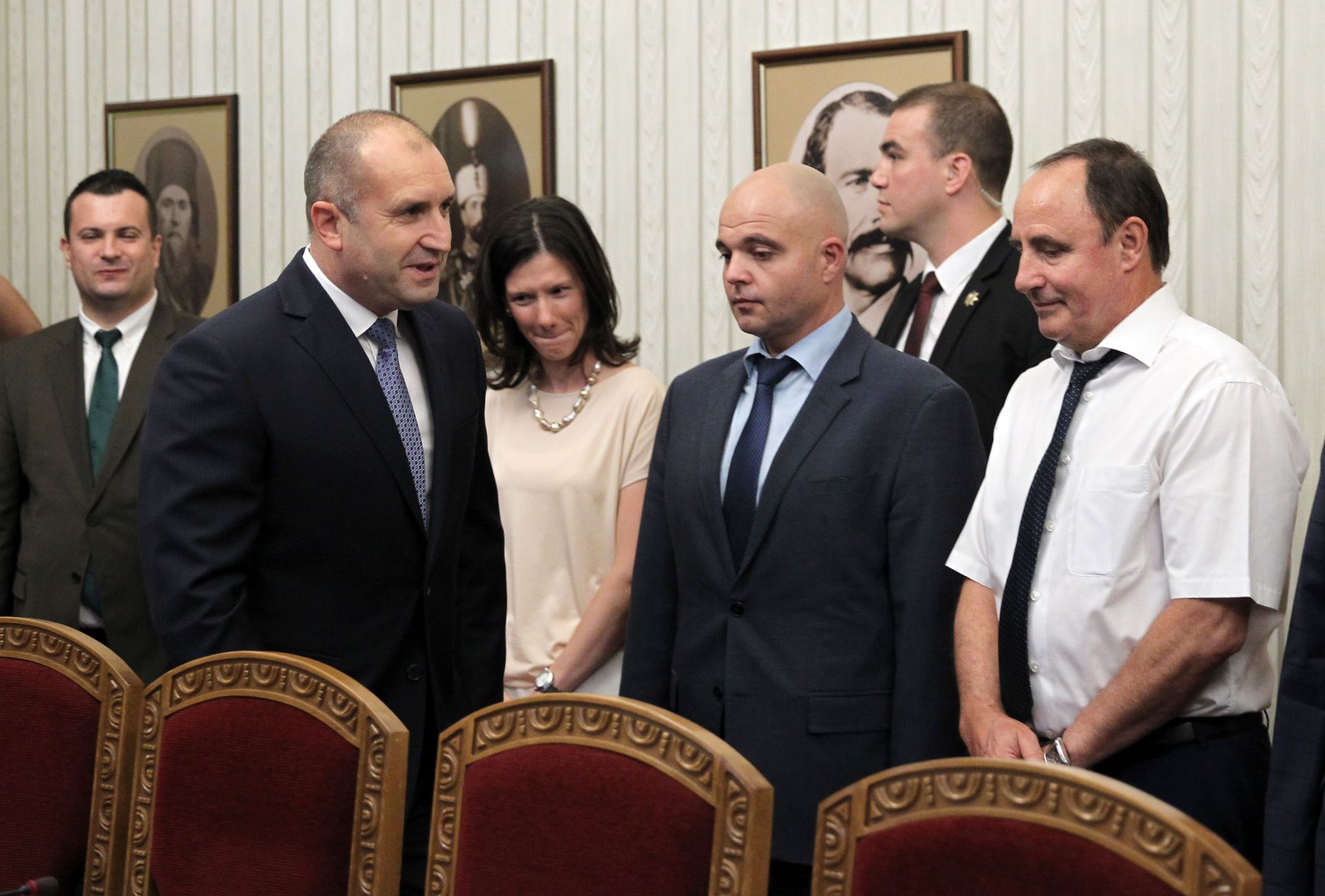 Румен Радев инициира среща с представители на всички отговорни институции - един от тях беше главният секретар на МВР Ивайло Иванов