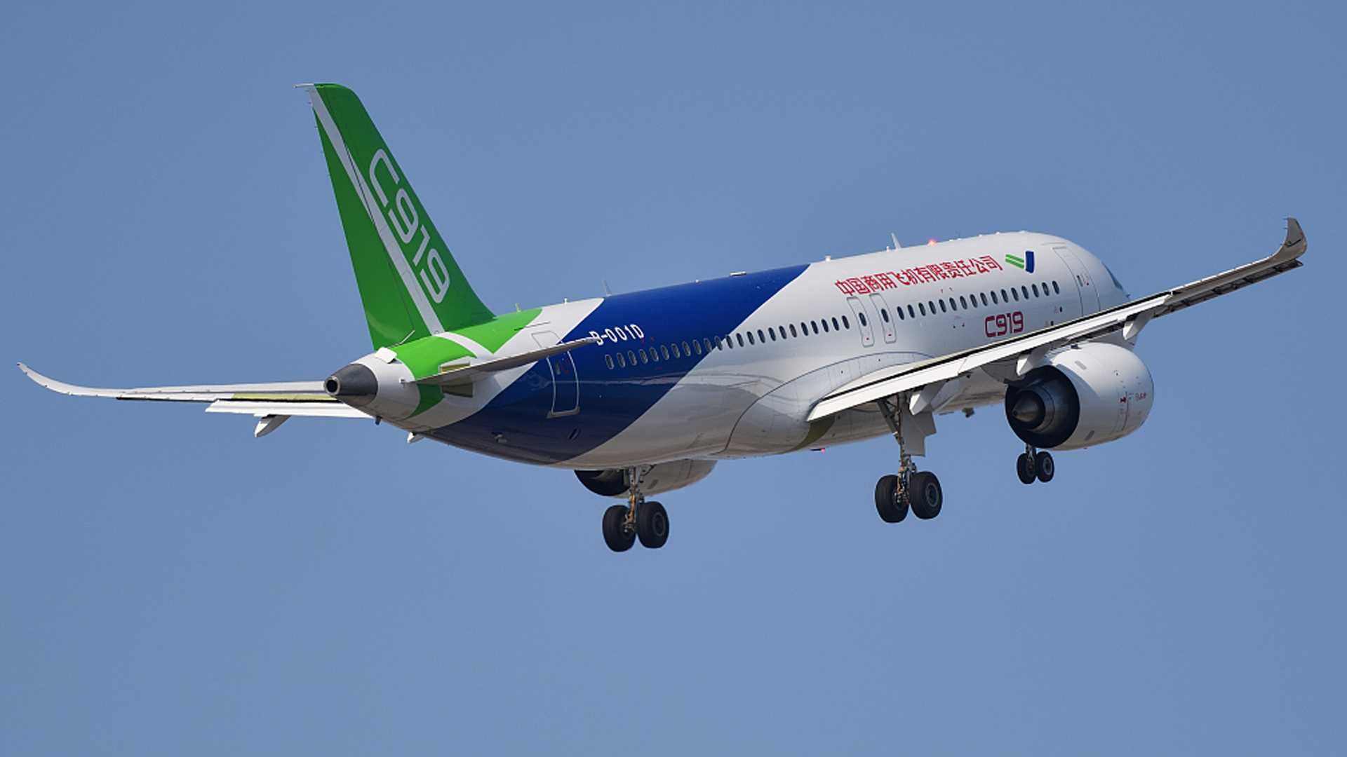 COMAC тестирует высокогорную версию лайнера C919