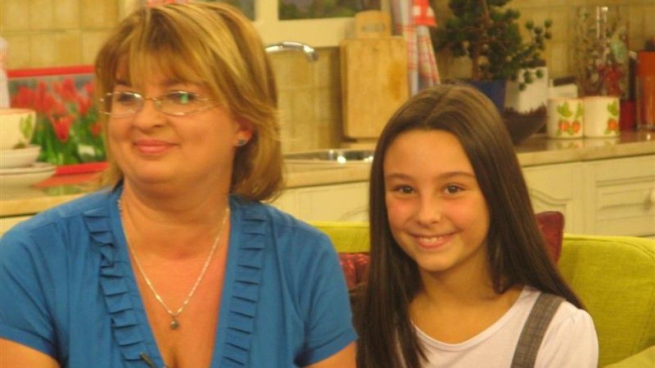 Д-р Диана Николова и Роберта през 2010 година