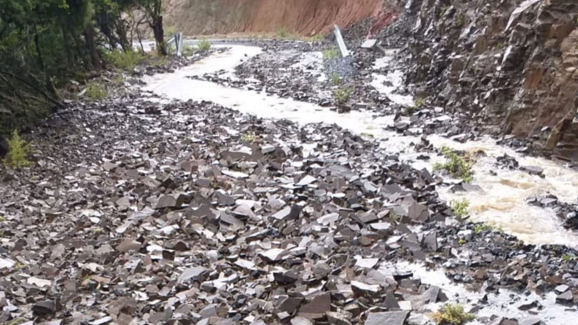 Община Момчилград организира спасителна акция на туристи блокирани от свлачище