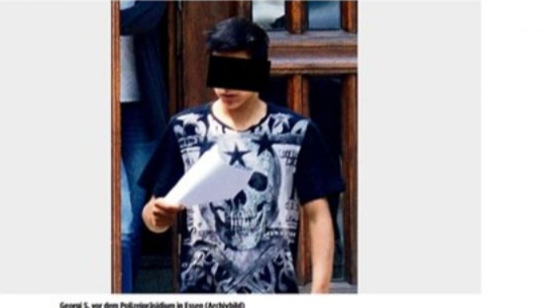 14 годишният българин Георги С който неотдавна беше задържан за изнасилване