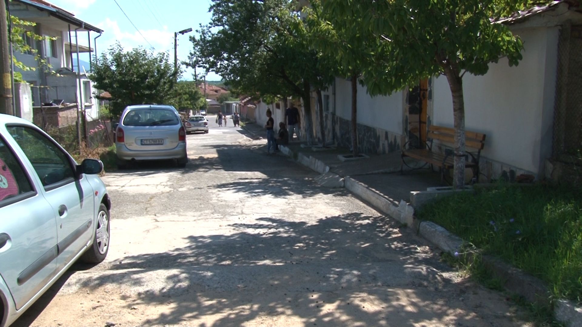 Минути преди трагедията в старозагорското село Розово при която джип