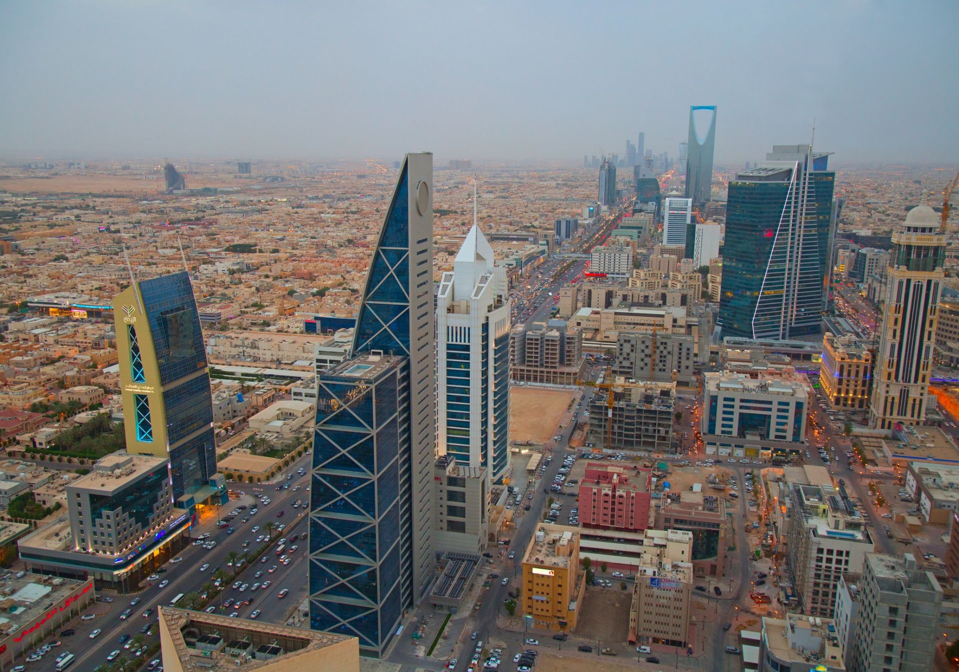 Изглед от Рияд, столицата на Саудитска Арабия