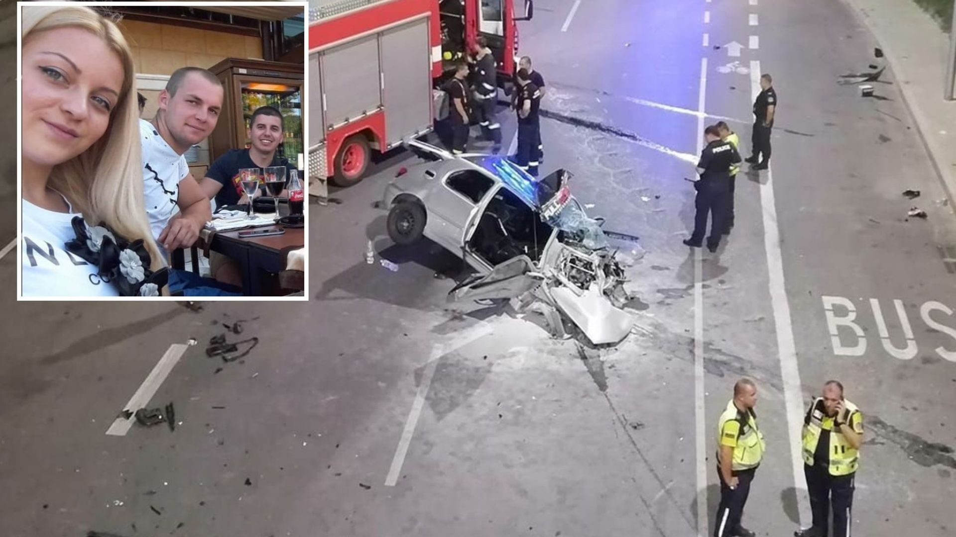 22 годишната Деница Александрова която пострада тежко в жестоката катастрофа на