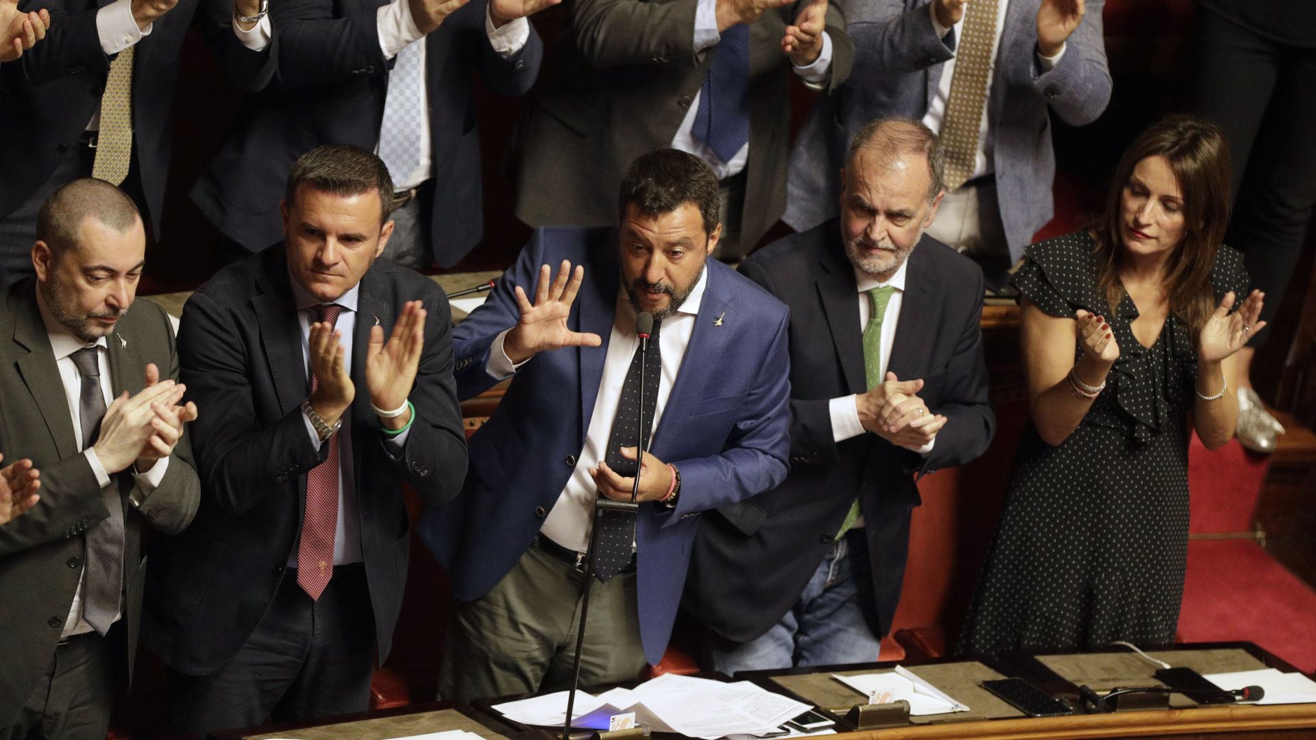 Сенатът на Италия насрочи на 20 август дебата по предложението