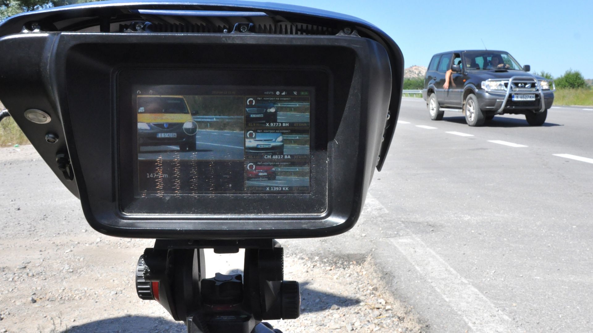 Нов скоростен рекорд от 170 км час заснеха камерите на Пътна