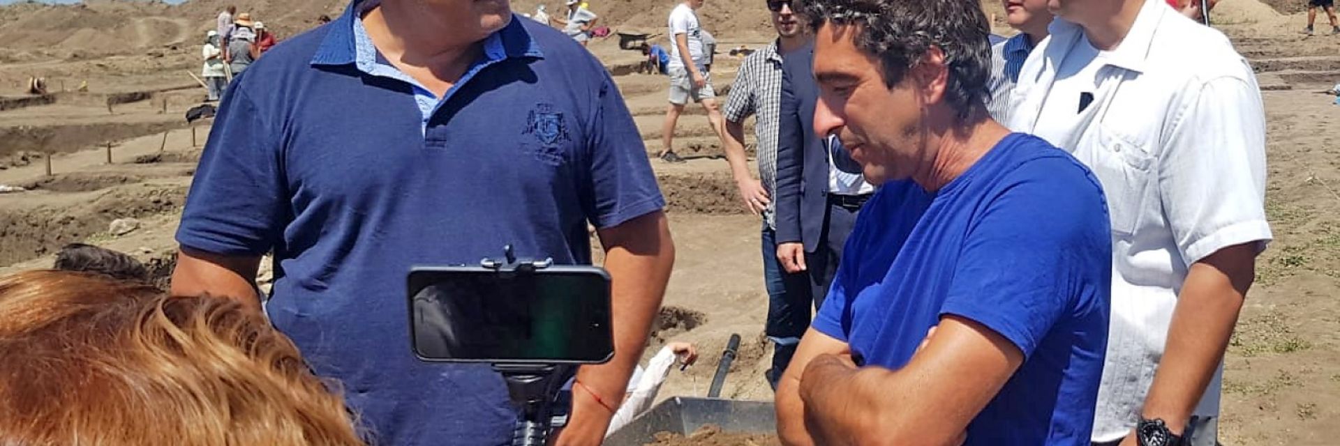 Борисов попадна на зловеща находка от археологически разкопки (видео)